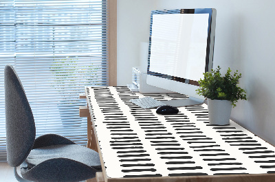 Desk mat abstract lines