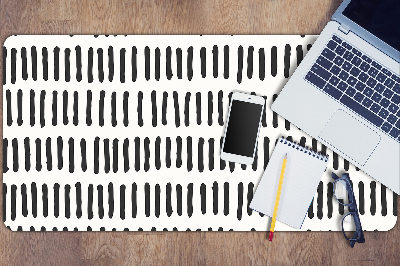 Desk mat abstract lines