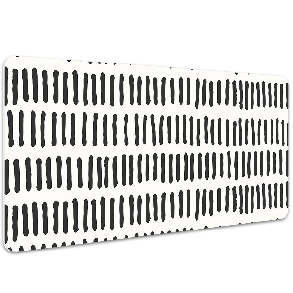 Desk mat abstract lines