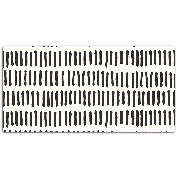 Desk mat abstract lines