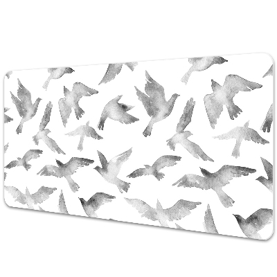 Large desk mat for children flying bird