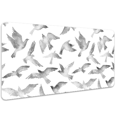 Large desk mat for children flying bird