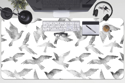 Large desk mat for children flying bird