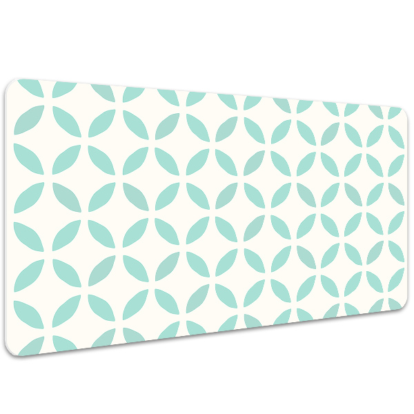 Full desk protector symmetrical pattern