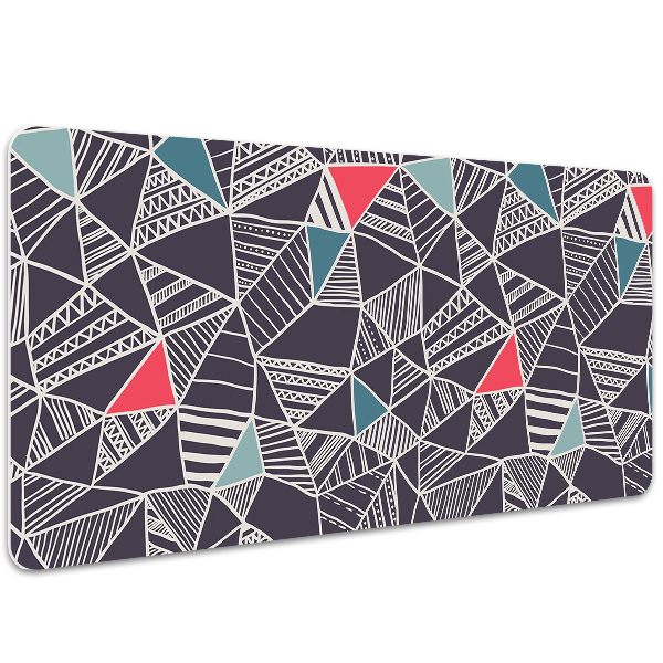Large desk mat for children pattern Doodle