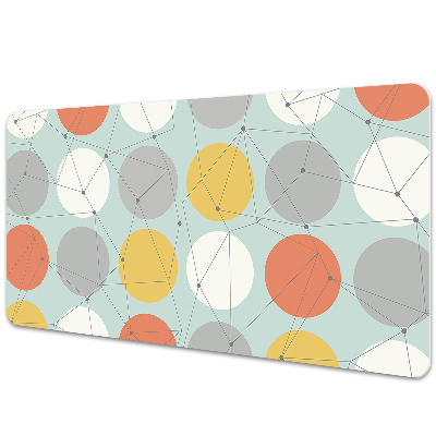 Full desk pad geometric pattern