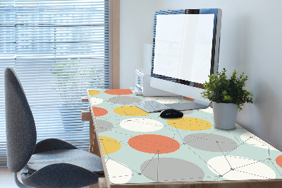 Full desk pad geometric pattern