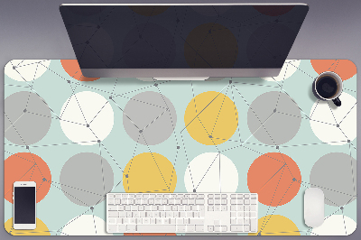 Full desk pad geometric pattern