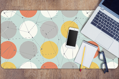 Full desk pad geometric pattern