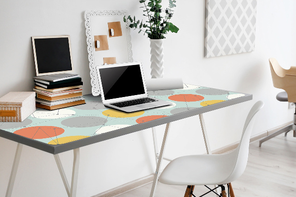 Full desk pad geometric pattern