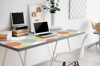 Full desk pad geometric pattern