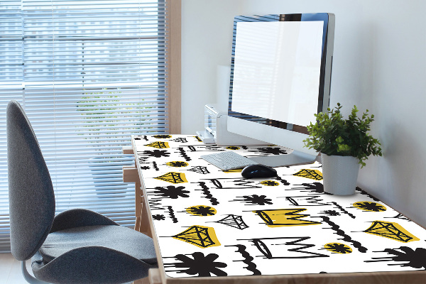 Desk pad Graffiti crown
