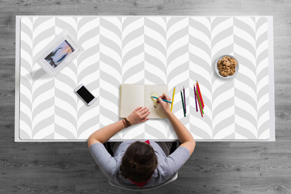 Desk mat geometric vector