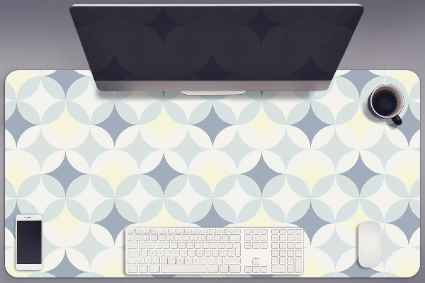 Full desk mat retro texture