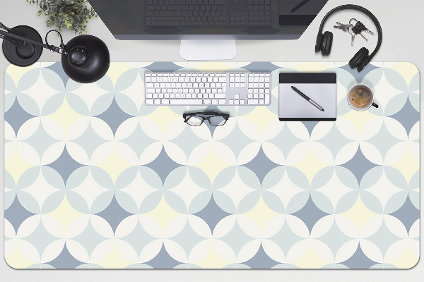 Full desk mat retro texture