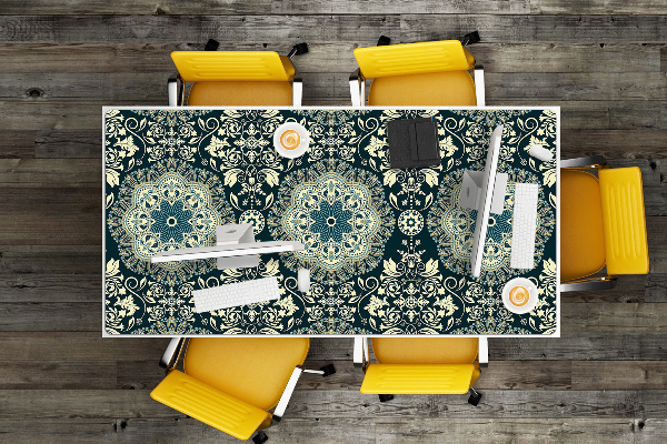 Large desk mat for children Damask