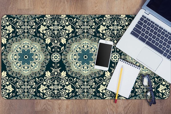 Large desk mat for children Damask