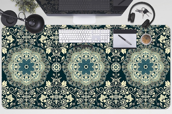 Large desk mat for children Damask