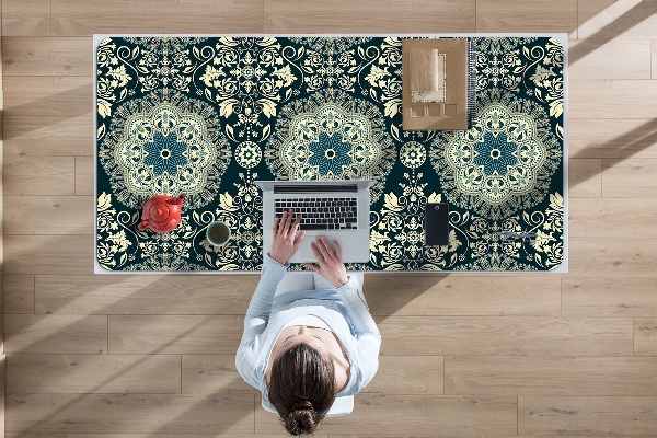 Large desk mat for children Damask