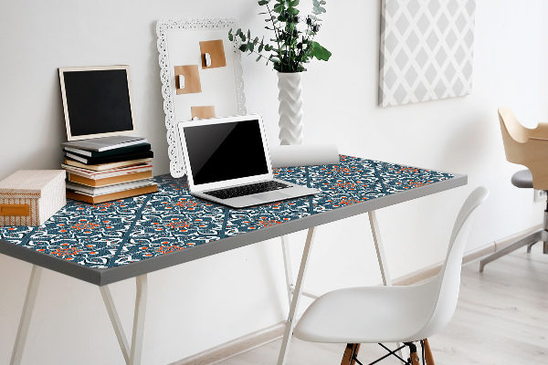 Large desk pad PVC protector mandala pattern