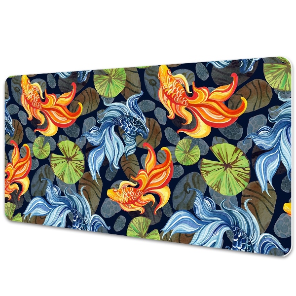 Large desk mat for children Goldfish