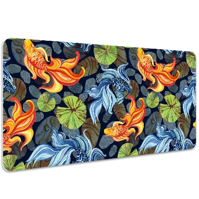 Large desk mat for children Goldfish