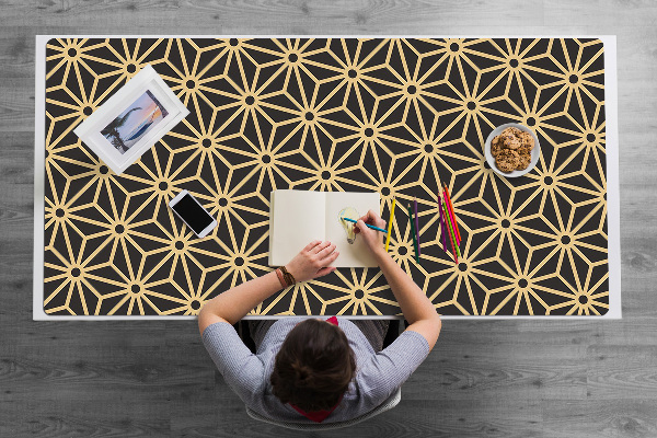 Full desk mat cubes pattern