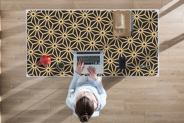Full desk mat cubes pattern