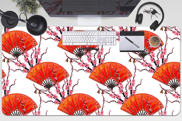 Desk mat Japanese fans