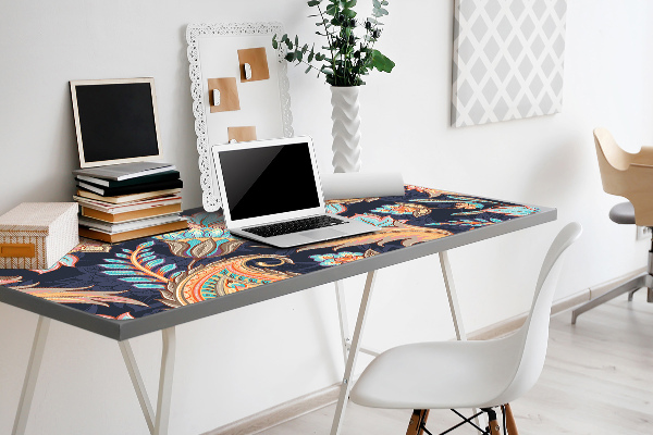 Large desk mat for children Paisley