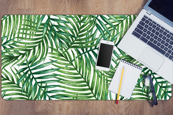 Full desk pad exotic leaves