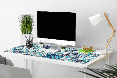 Full desk protector beautiful patchwork