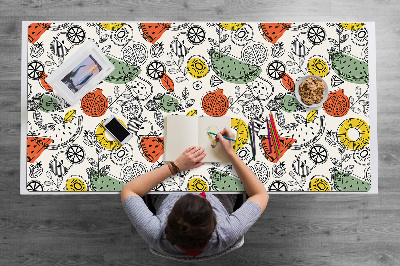 Full desk mat contours Fruit