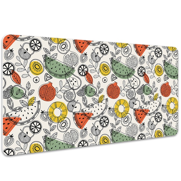 Full desk mat contours Fruit