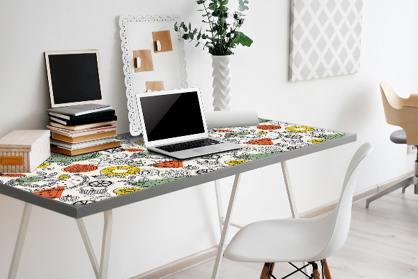Full desk mat contours Fruit