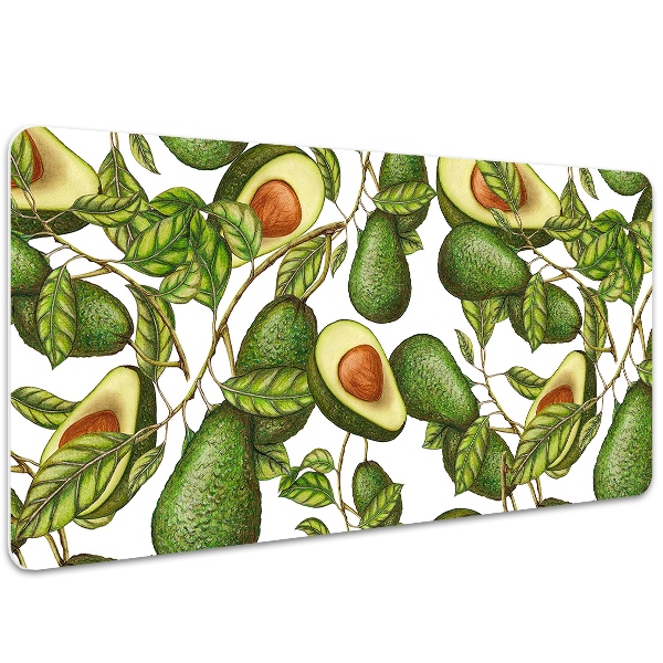 Large desk mat for children Avocado