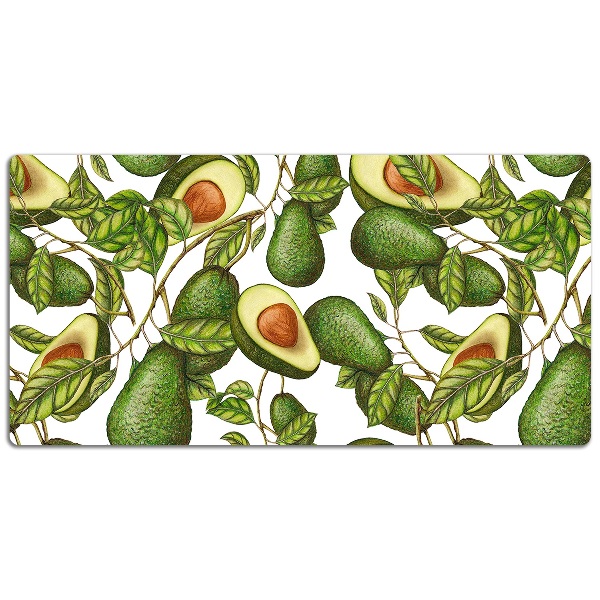 Large desk mat for children Avocado