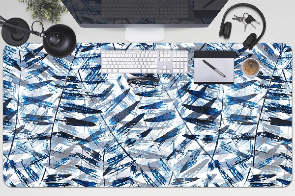 Full desk pad tropical leaves