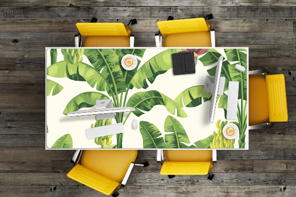 Full desk mat banana stains