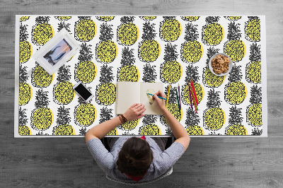 Full desk mat pineapple pattern