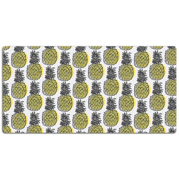 Full desk mat pineapple pattern