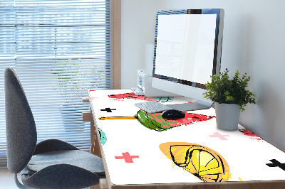 Desk pad Watermelon on a stick