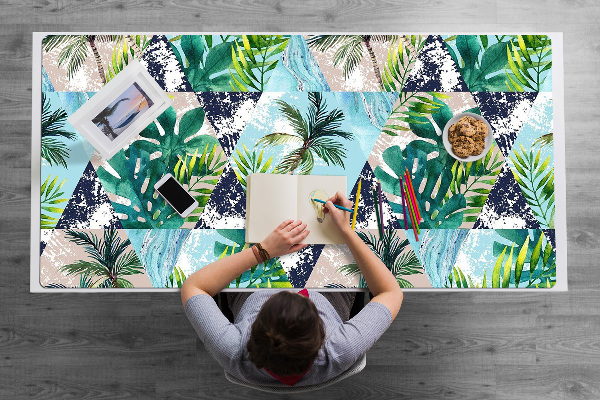 Desk mat Tropical mosaic