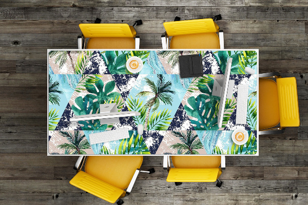 Desk mat Tropical mosaic