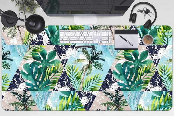 Desk mat Tropical mosaic