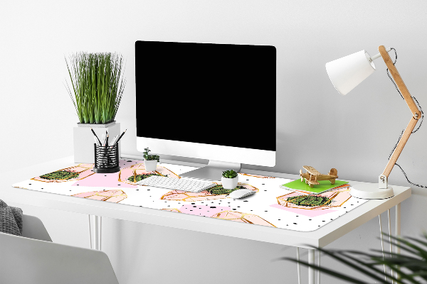 Full desk pad cacti geometric