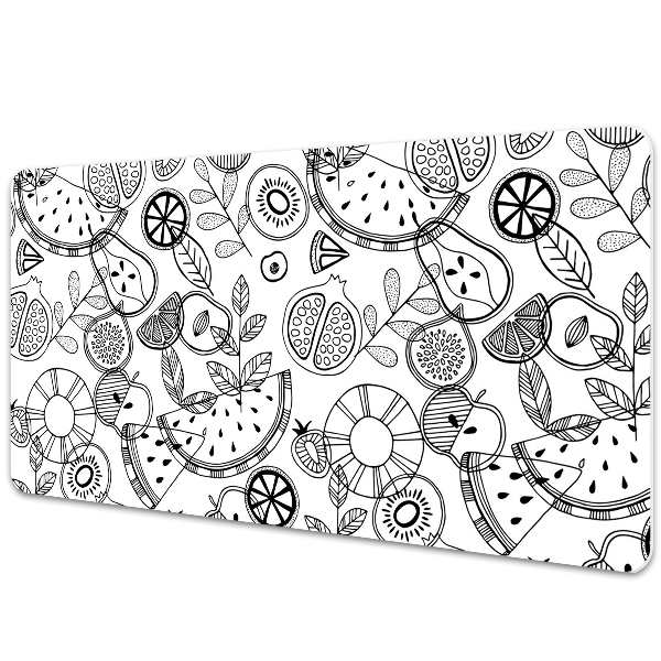 Large desk mat for children Fruit