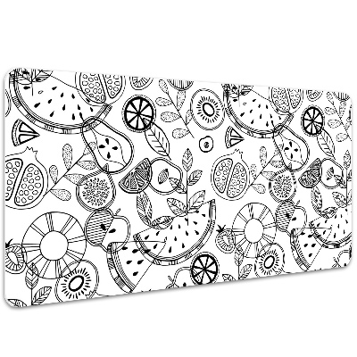 Large desk mat for children Fruit