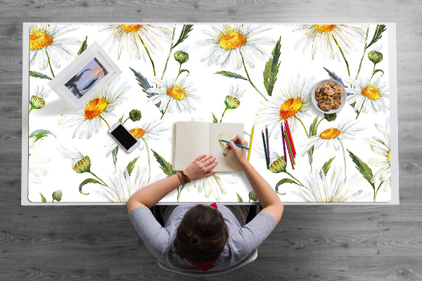 Desk pad Camomile field