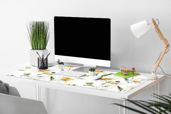 Desk pad Camomile field